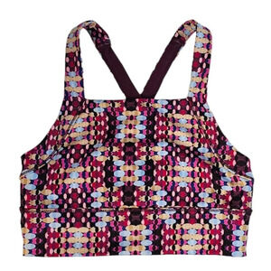 Free People Movement Womens In Your Corner Sports Bra Top Size Small Square Neck